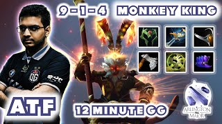 ATF Monkey King Safelane 12 MIN GG Arlingon Major 2022 Group Stage