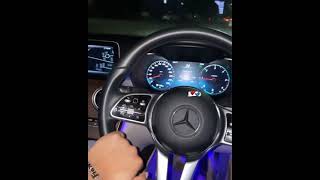 Mercedes night out driving 🔥🔥🔥 #shorts #mecredes