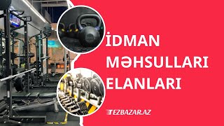 İdman məhsulları elanları