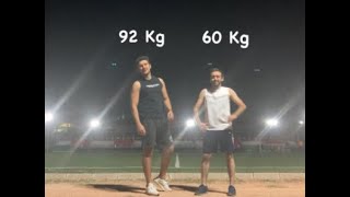 TAKİPÇİM BANA MEYDAN OKUDU!! (60 KG Vs 92 KG)