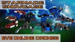 Starmade EVE Drones Showcase