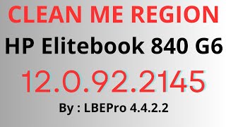 Clean ME V12.0.92.2145 HP EliteBook 840 G6 By #LBEPro_4.4.2.2