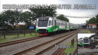 KEBERANGKATAN KA JENGGALA DARI STASIUN WONOKROMO,BANYAK YANG NEROBOSS!(Short Video,1080p)