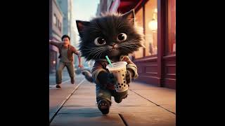 #ai cat story # ai cat hunger #ai cat sad story #shorts