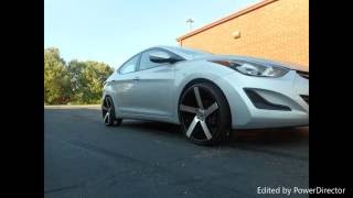 Rimtyme Richmond 2014 Hyundai Elantra Spec-1 SPM80 With 225/30/20 Lionheart Tires