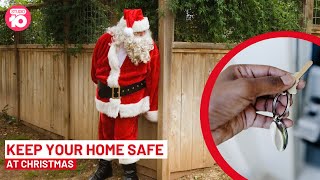 Home Security At Christmas | Studio 10