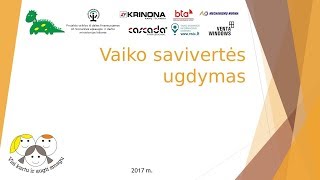 Vaiko savivertės ugdymas