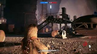 Chewbacca goes to Crait 🤣