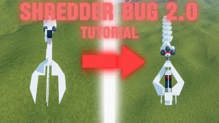 Shredder Bug 2.0 (SUPER OP AND EASY) — Roblox Plane Crazy Tutorial