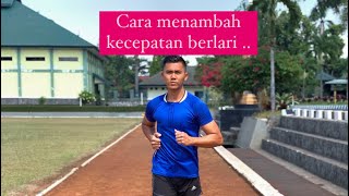 LATIHAN UNTUK MENAMBAH KECEPATAN LARI / MENAMBAH SPEED LARI / TRI CHANNEL