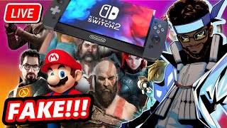 FAKE Switch 2 Tech Videos, National Video Game Day, NPD Sales & MORE! - PE LIVE! (7/8/2024)