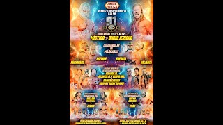 ANTI 19 SEPT RESULTADOS ANIVERSARIO 91 CMLL,AGRESION,ACCIDENTE,EL VAGABUNDO,LOS GUERREROS,MONOS