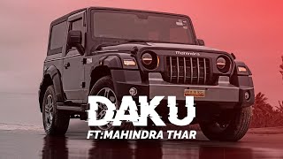 Mahindra thar edit | Daku edit | Hamin's creative gallery