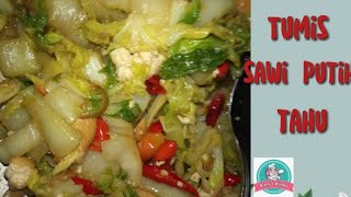 TUMIS SAWI PUTIH TAHU // Resep masakan simple untuk sehari hari // Resep tumis sederhana dan mudah