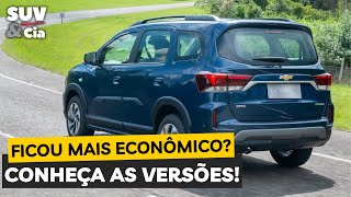 NOVO CHEVROLET SPIN 2025: CONHEÇA AS VERSÕES, PREÇOS SUGERIDOS E CONSUMO.