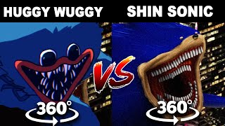 360º VR HUGGY WUGGU vs SHIN SONIC TAPES: Sad Origin Story