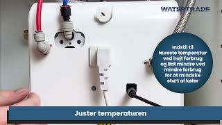 Juster temperatur GROHE Blue Professional