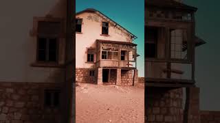 African Desert Ghost Town #onemegaprojects #abandonedplaces #abandonedtowns #ghosttowns #Kolmanskop