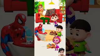 সব খাবার টয়লেটে ফেলে দিল #shorts#funnyanimations #animatiomeme #memegif #funny