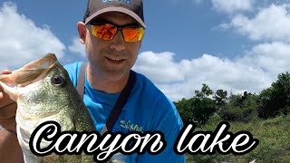 Canyon lake Texas fishing