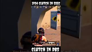 1v4 clutch in 5 seconds😱1vs4 clutch in dbs pubg clutch against pro squad #youtubeshorts#shorts #bgmi