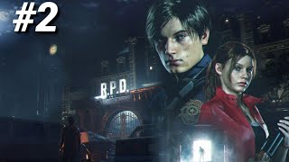 MUCHOS LICKERS Y UN CALVO ME PERSIGUEN!!!! | RESIDENT EVIL 2 REMAKE PARTE 2