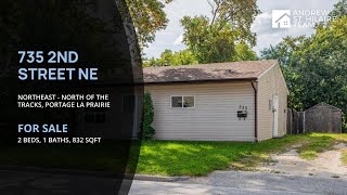 House for Sale | 735 2nd Street NE | Northeast - North of the Tracks, Portage La Prairie