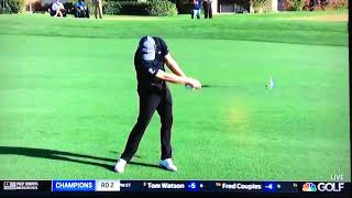 Patrick Cantlay Slow Motion Iron Swing