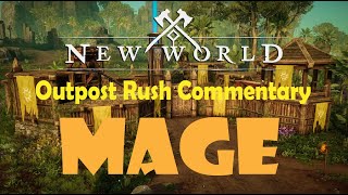 New World Mage PVP Commentary OPR | Fire Staff & Ice Gauntlet