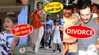 Kareena Kapoor Ugly FIGHT with Saif Ali Khan, Left Pataudi House with son Tamiur & Jeh Ali Khan