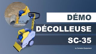 Démonstration décolleuse SC 35 - DUMATOS EQUIPEMENT