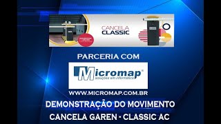 Demonstração Cancela Garen Classic AC Instalada.