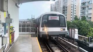 SMRT C151 Kawasaki Heavy Industries [008/009] arriving Tanah Merah (EW4)