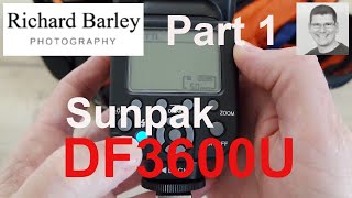 Part1-Sunpak DF3600U flashgun review Canon 5D