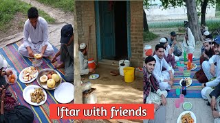 Eating Iftar with Friends | Life in Village