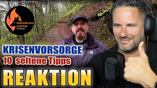 Krisenvorsorge 10 seltene Tipps, die zu kurz kommen - SURVIVAL-PRO reagiert auf Prepper Fox Austria