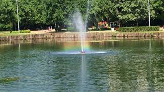 Fountain Summer Sun Permanent Rainbow