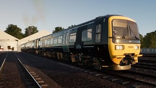 TSW GWE 5G02 Old Oak Common - London Paddington Class 166