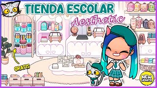 🎨 Cómo Crear GRATIS la TIENDA ESCOLAR más AESTHETIC en Avatar World 📚✨