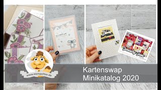 Kartenswap Team Stempeltier Minikatalog 2020