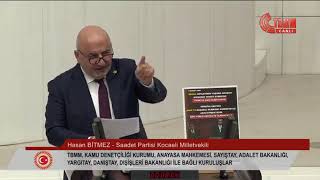 Saadet Partisi Kocaeli milletvekili Hasan Bitmez TBMM'de bayıldı