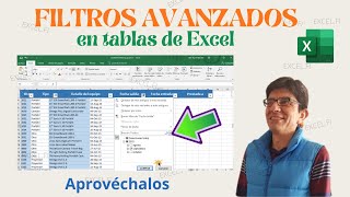 FILTROS AVANZADOS en tablas de Excel