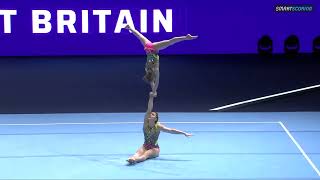 Acro World Championships 2022 - GBR 13-19 WP - Combined Final