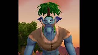 1 hour of silence occasionally broken up by Male (Body Type 1) Troll Laugh from World of Warcraft