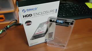 Review Orico HDD Enclosure USB 3.0