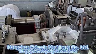 making single chain 22mm for Tyre protection chains, by automatic Chain bending machine