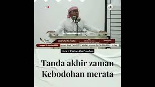 TANDA AKHIR ZAMAN KEBODOHAN MERATA#akhirzaman #kebodohan #bodoh #viral #surga #sunnah #islam