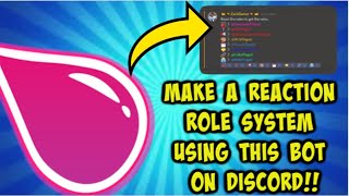 Make Reaction Role System | Under 5 Minutes!