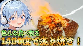 バーナーを手に入れた！色々炙って食べたい！！【料理】