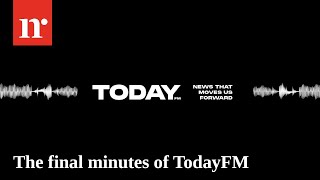 The final minutes of TodayFM being on the air